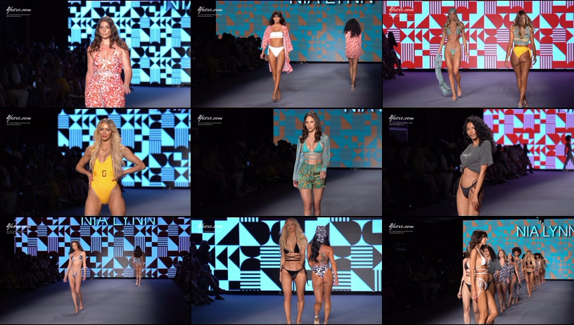 Nia Lynn Swimwear Fashion Show Miami Swim Week 2021 Paraiso Miami Beach Full Show 4K